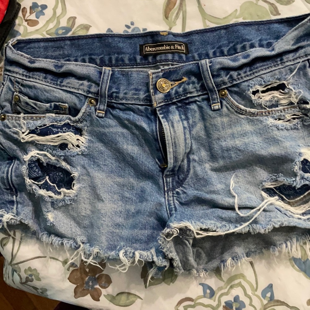 Abercrombie and Fitch jean shorts